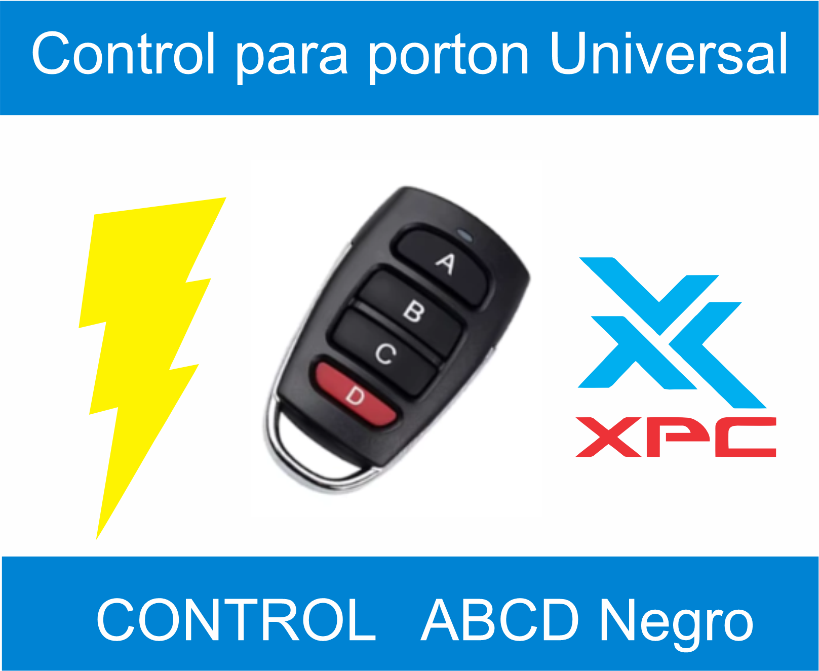 Controles para portones electrico abcd